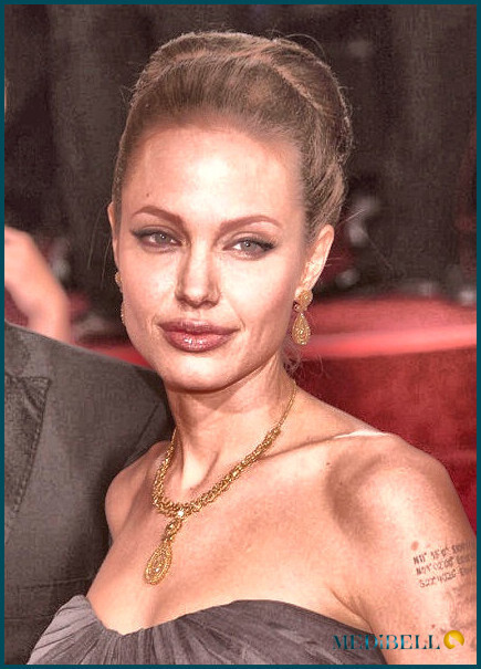 Looks de maquillaje de ojos de Angelina Jolie