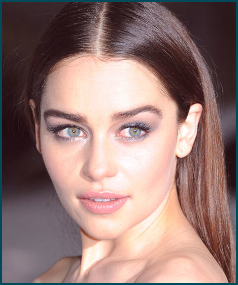 Emilia Clarke con ojos hermosos