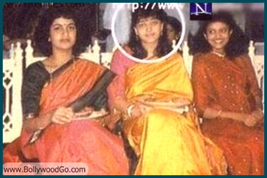 Adolescente Aishwarya Rai sin maquillaje