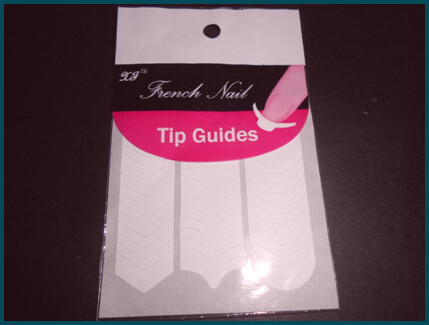 French tip guides in different shapes