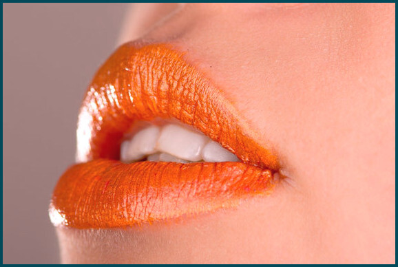 Orange lipstick shade for fair skin