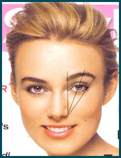 Draw the perfect eyebrow to achieve arched eyebrows as step 4