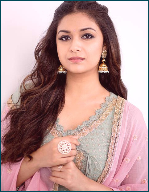 Keerthy Suresh is a South Indian actress