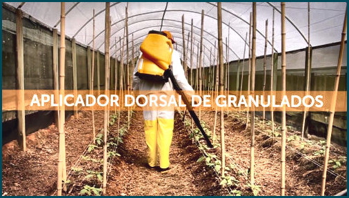 Aplicador de fertilizante granulado