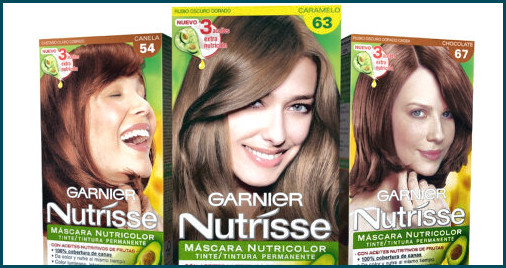 🔥tintes castaños garnier nutrisse - ya listos a comprar