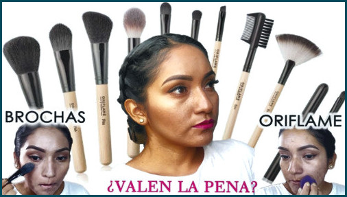 Brochas de maquillaje oriflame