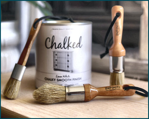 Brochas para chalk paint