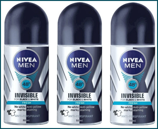 Desodorante nivea black white hombre