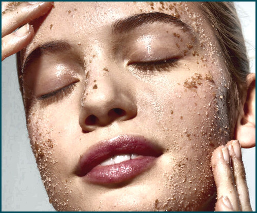 Exfoliante natural para piel con rosacea