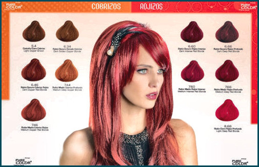 💍gama de color rojo para el cabello - gran selección