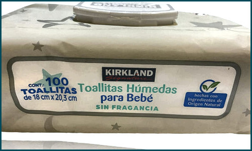 Kirkland toallitas humedas para bebe