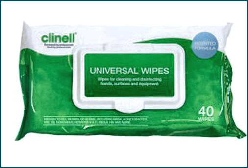 Toallitas de limpieza universal clinell