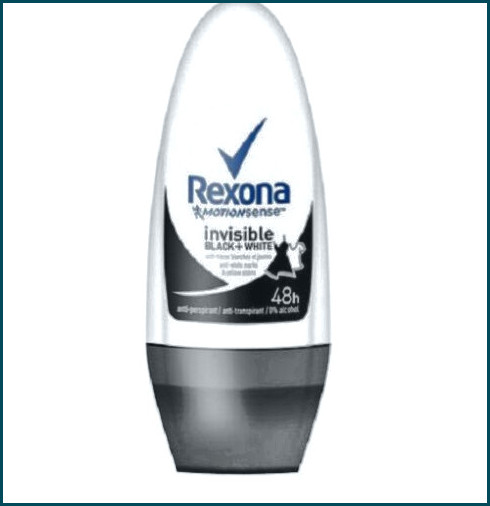 Desodorante rexona black and white